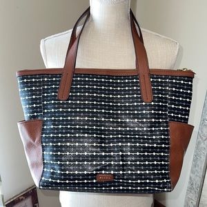 FOSSIL Rachel Leather Large Tote Bag